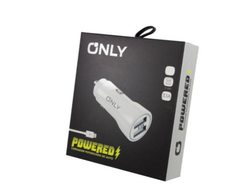 CARGADOR 12V POTENCIADO MOD 37 – ONLY – POWERED -TIPO C – BLANCO