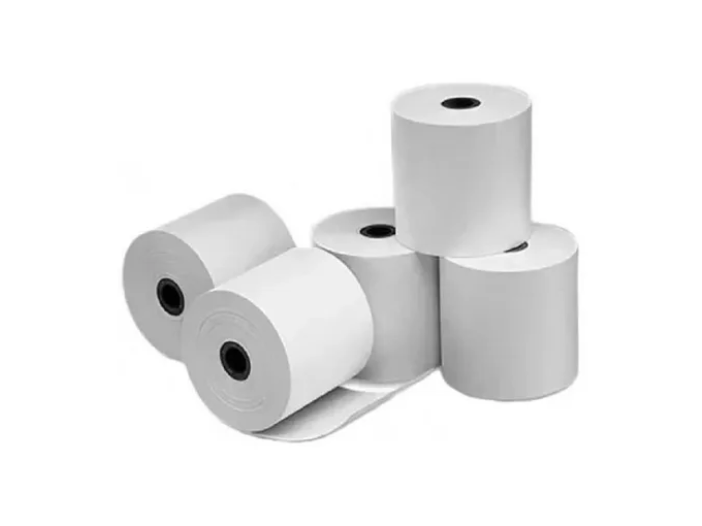 PAPEL TERMICO GTC RT8040 (80X40M) PACK X 5 TICKEADORA/COMANDERA