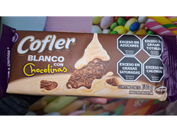 Cofler Blanco con Chocolinas 140gr