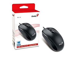 MOUSE GENIUS USB DX110 USB NEGRO