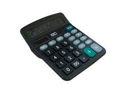 CALCULADORA GTC DE MESA CAL-001 NEGRA
