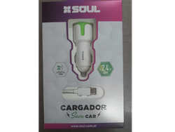 Cargador soul 2.4amp Share car