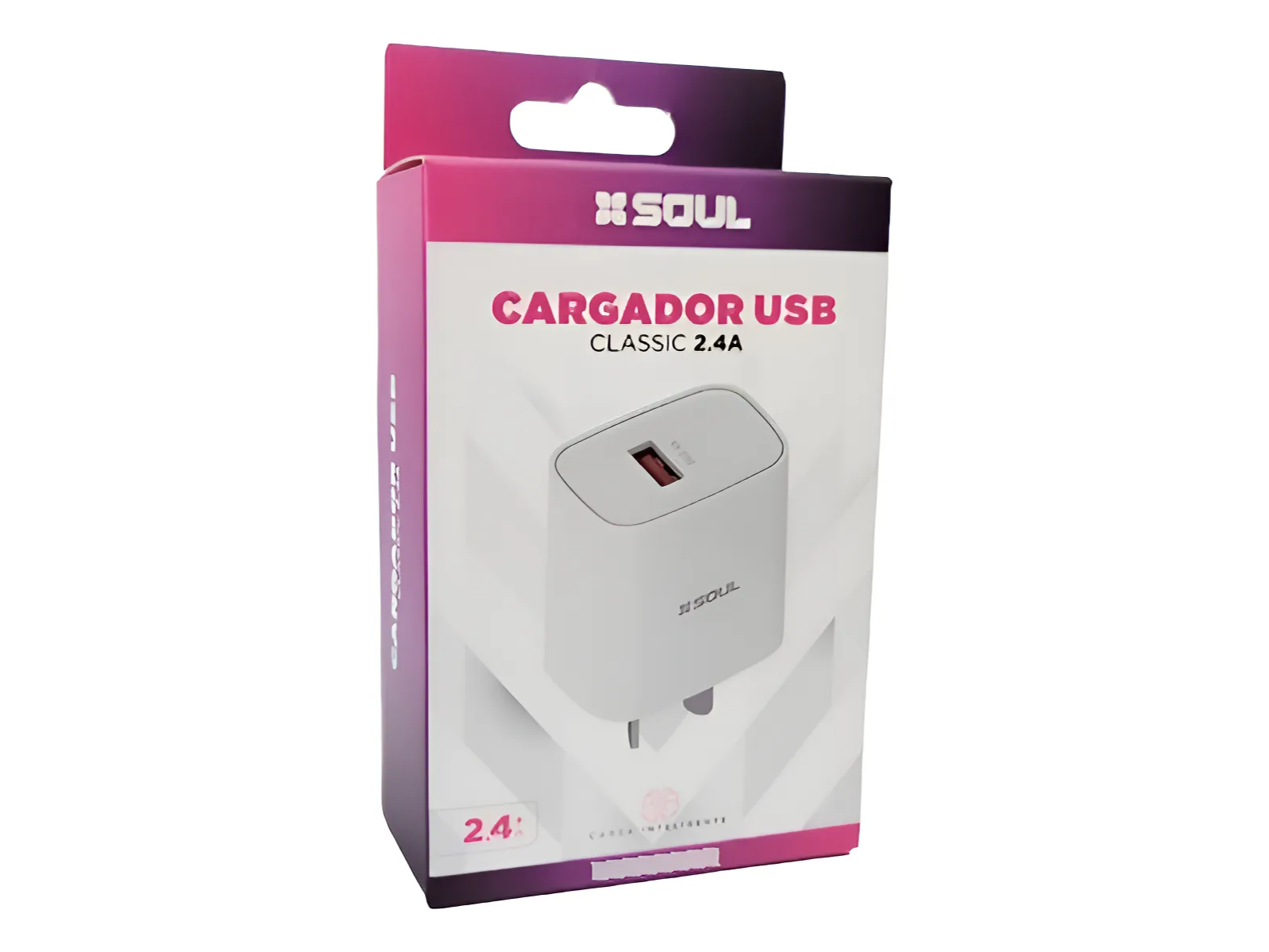 CARG. 220V SOUL USB 2.4A CLASSIC BASE