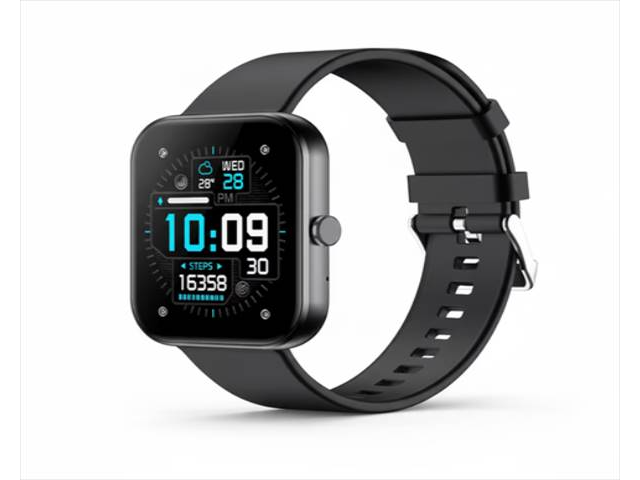 SMARTWATCH KOLKE KVR-803 1.93" AMOLED GESTION DE SALUD/IP68/SEGUIMIENTO DEPORTIVO NEGRO