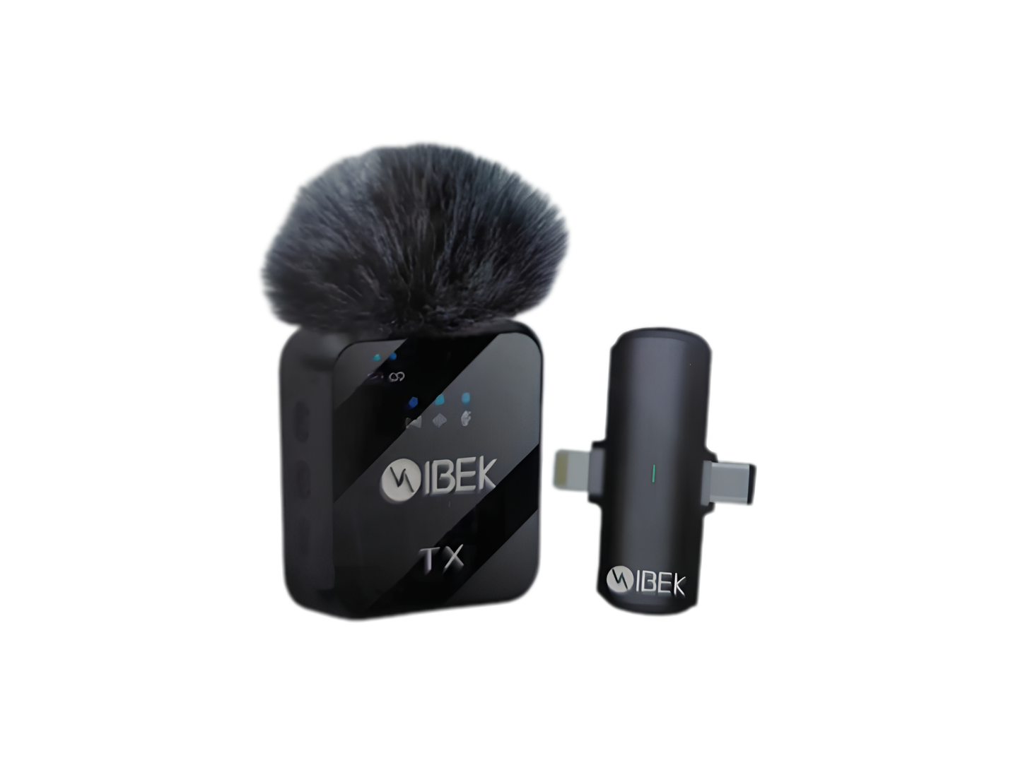 MICROFONO CORBATERO IBEK M-15 LIGHTING/USB C