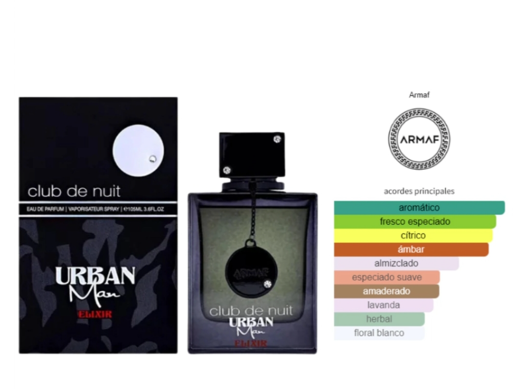 Club de nuit urban man elixir 100 ml
