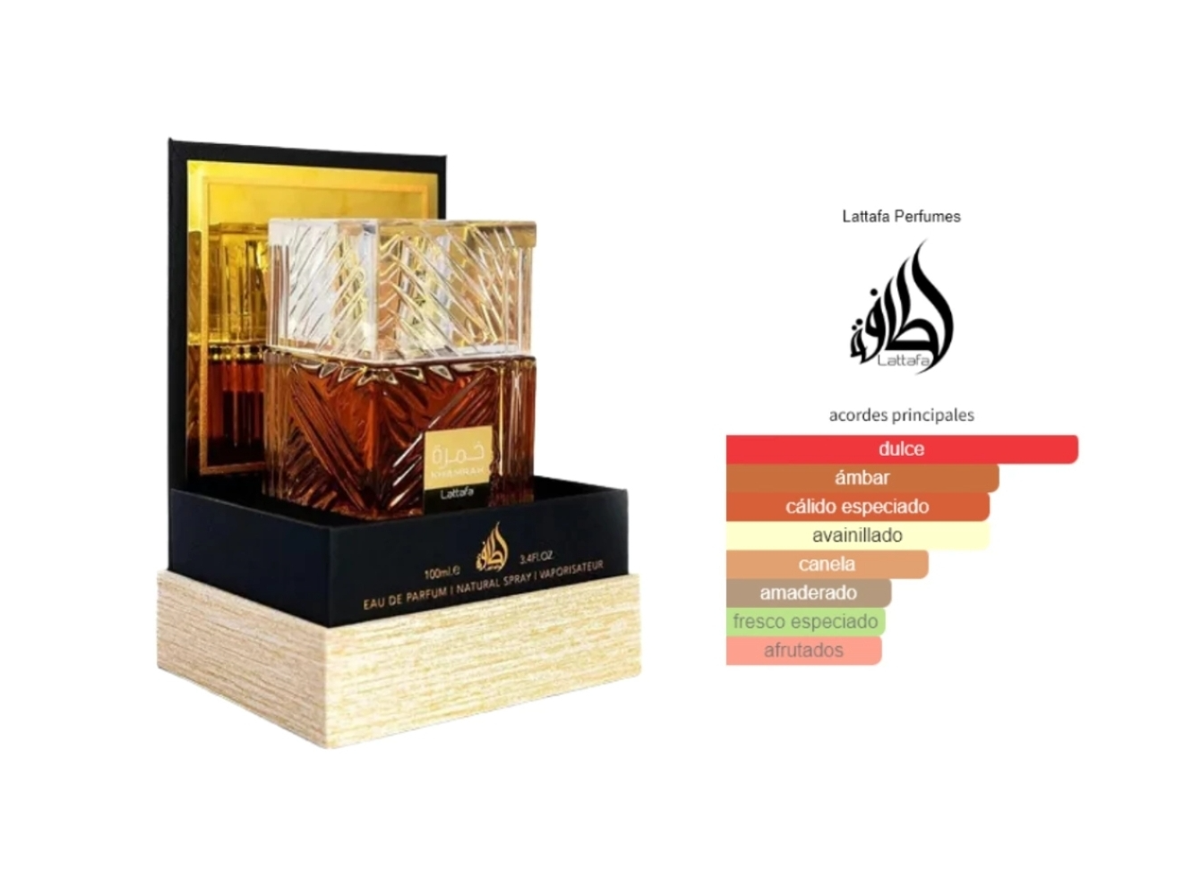 Lattafa khamrah 100 ml (unisex)
