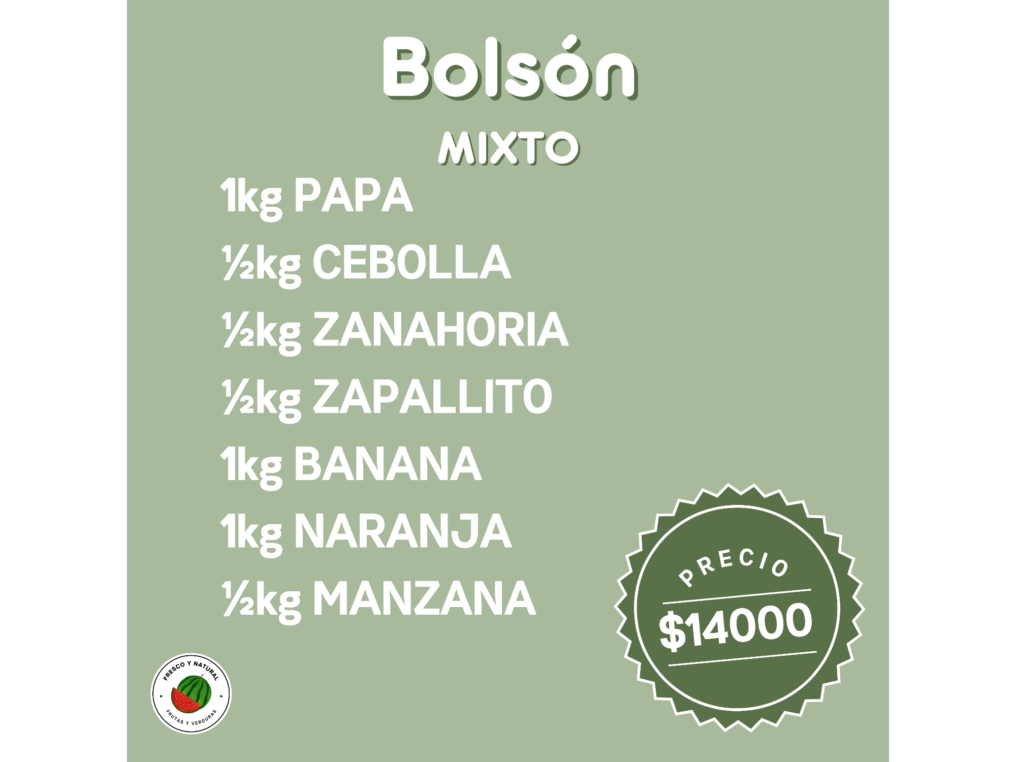 Bolson mixto