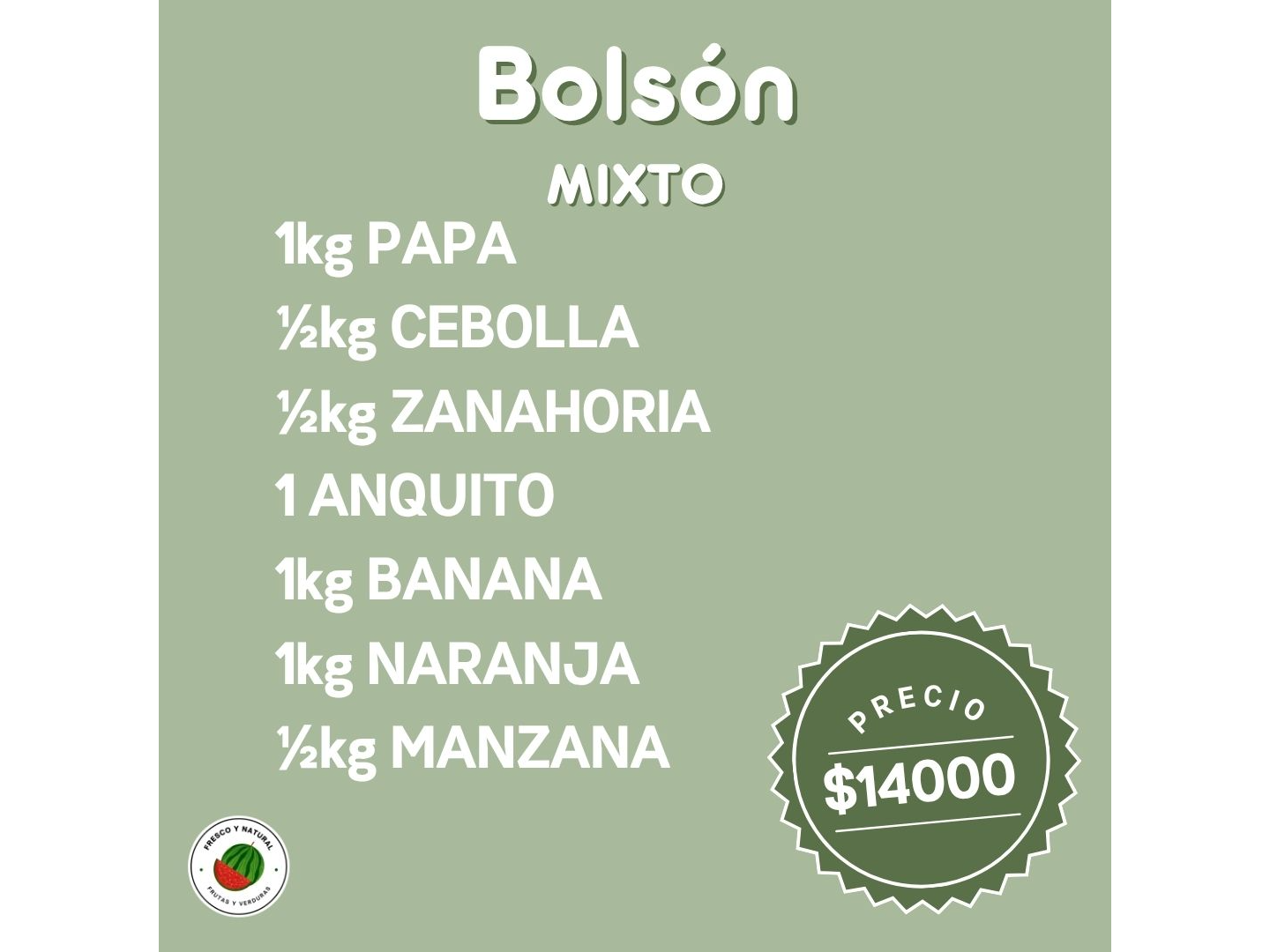 Bolson mixto