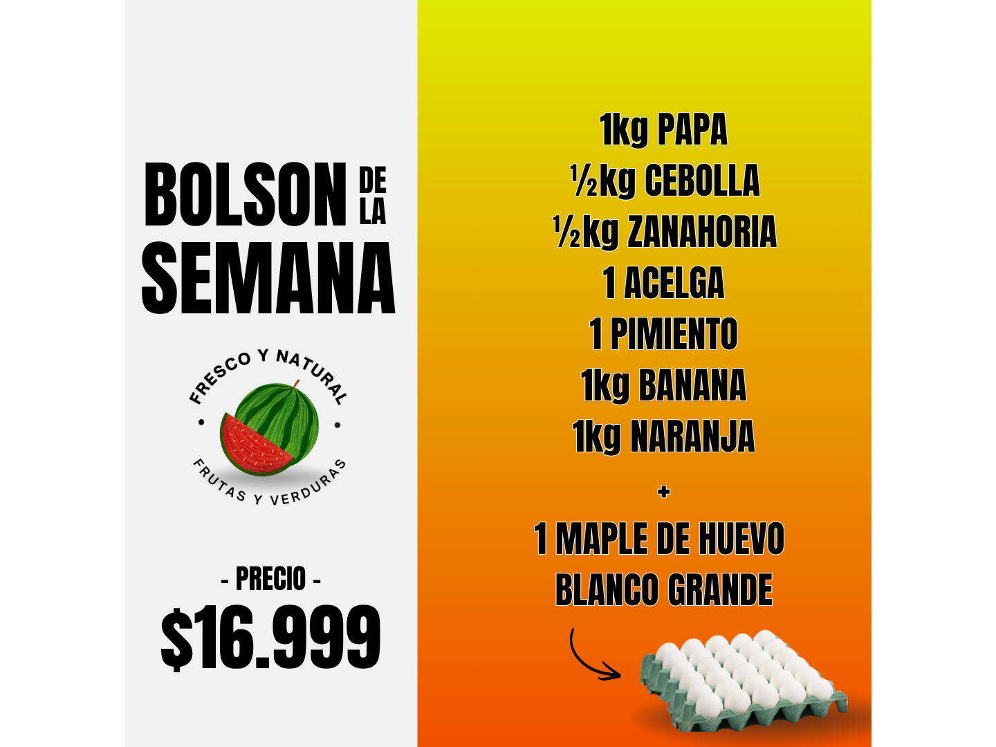 Bolson de la semana