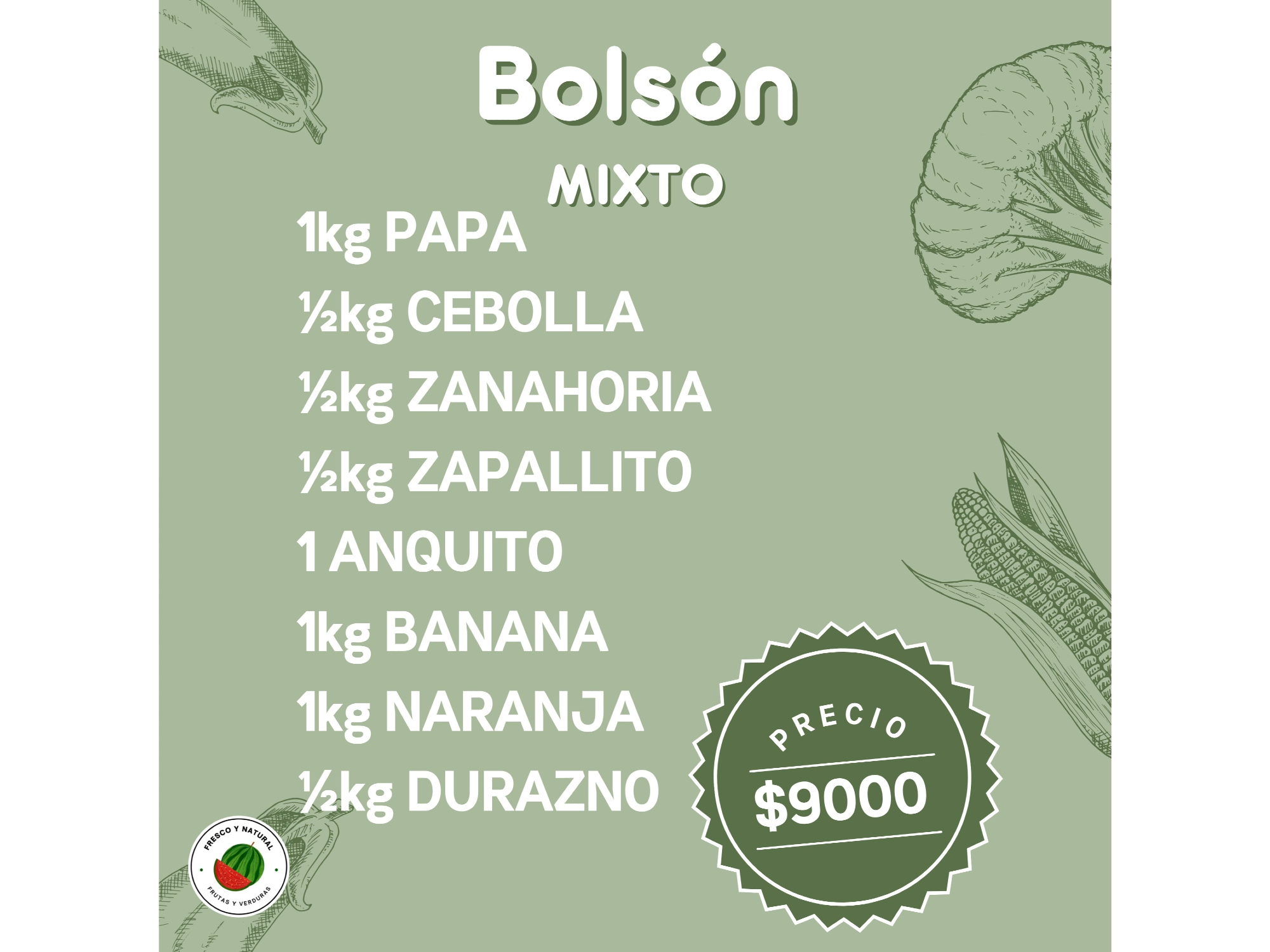 Bolson mixto