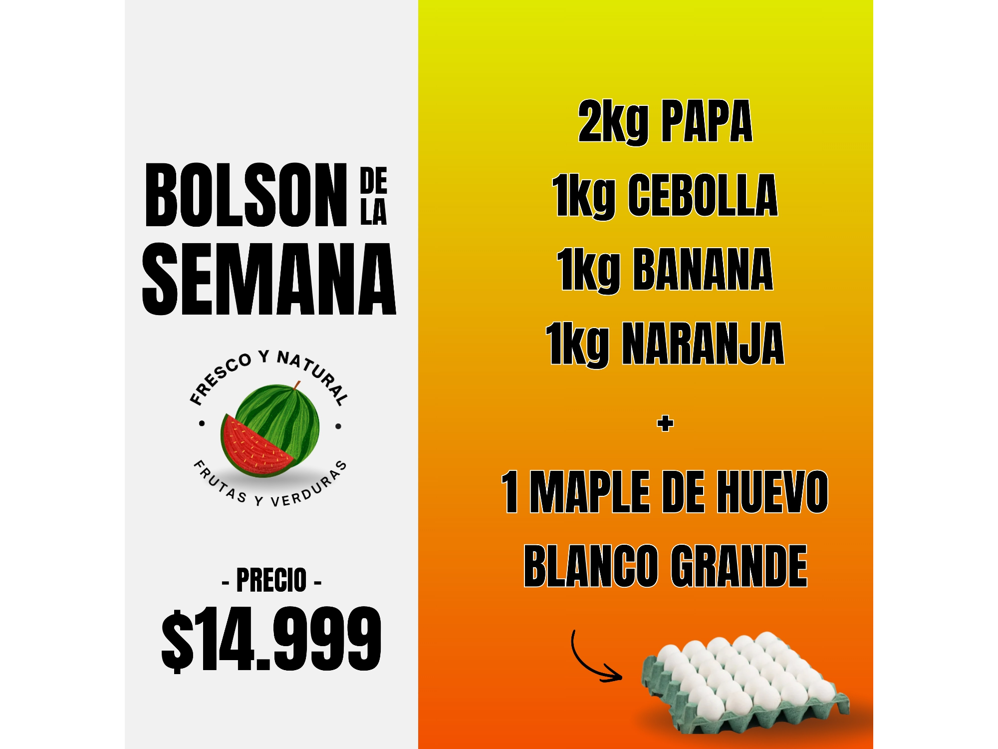 Bolson de la semana