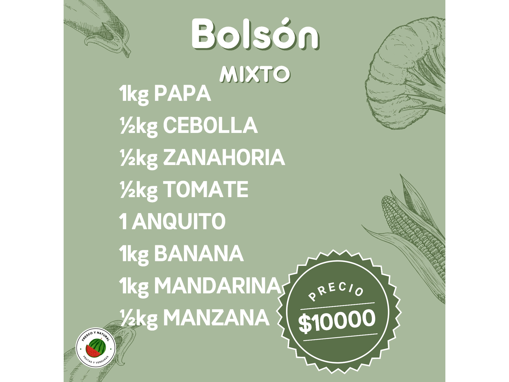 Bolson mixto
