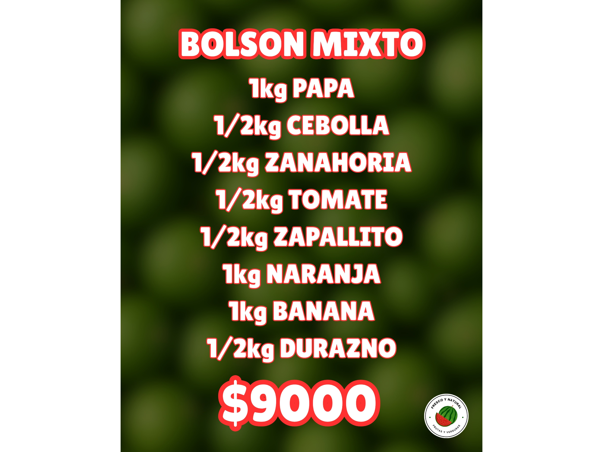 Bolson mixto