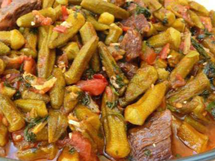 Guiso armenio  Bamia