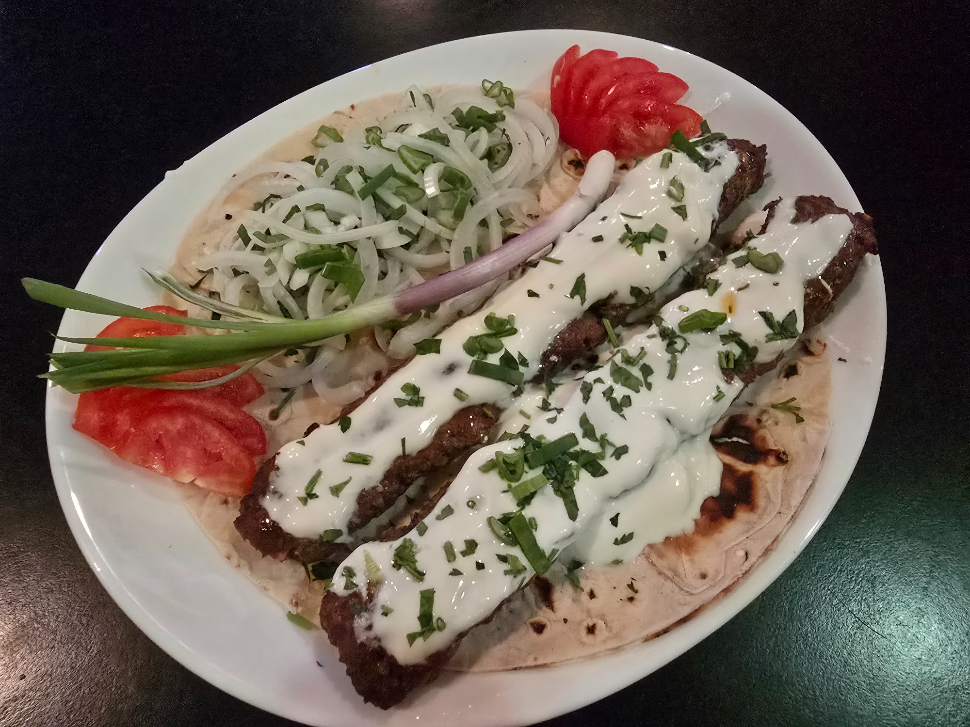 Carne al Fierrito Bien Condimentado Completo