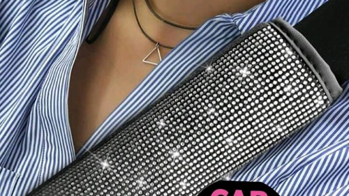 CUBRE CINTURON CON BRILLOS