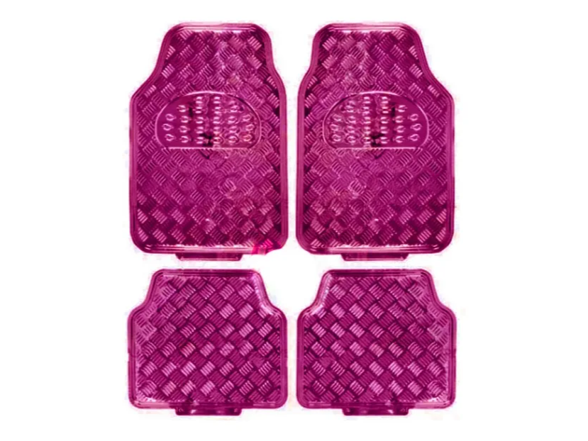 JUEGO ALFOMBRAS ROSADAS