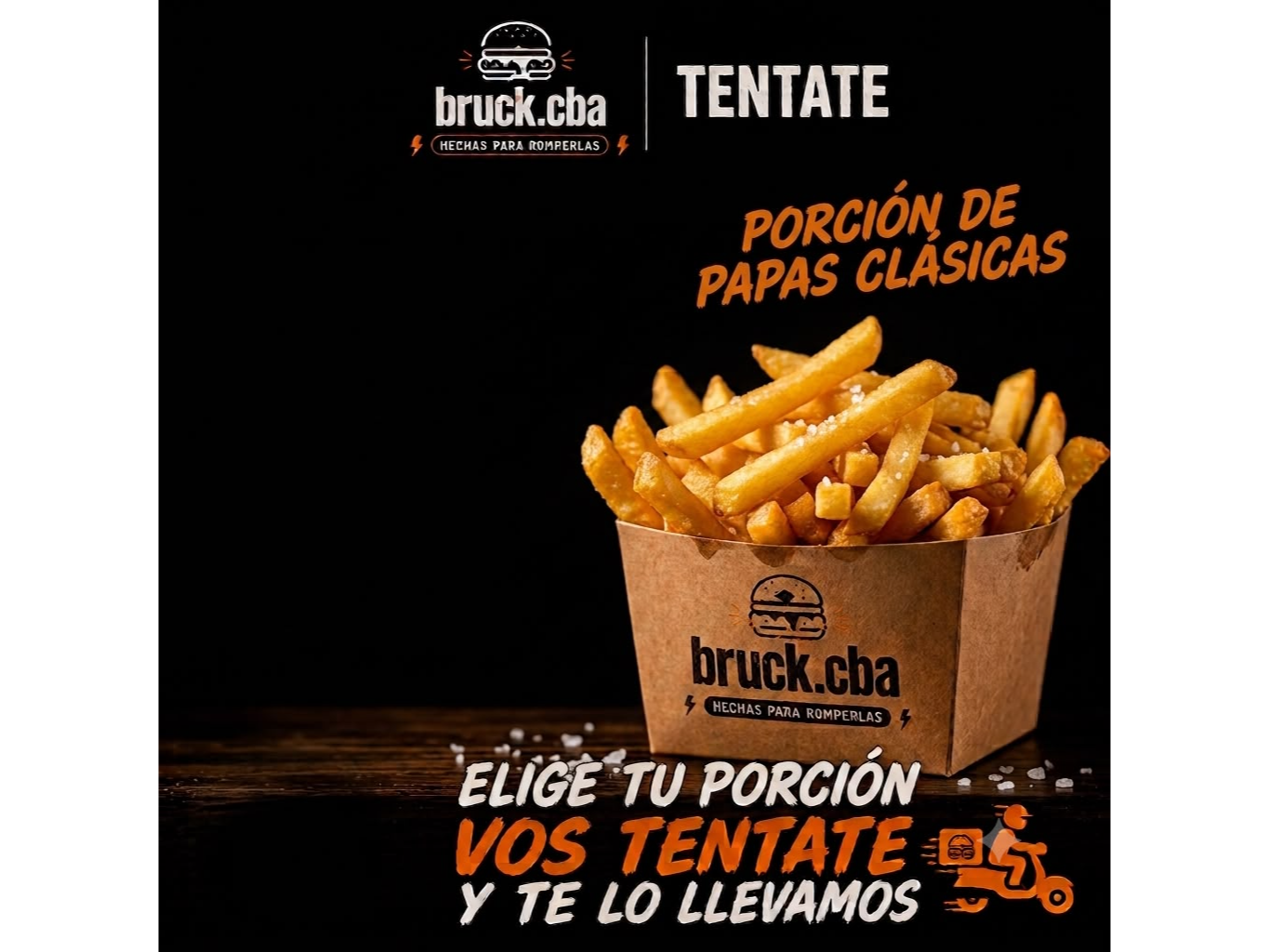 PORCION DE PAPAS