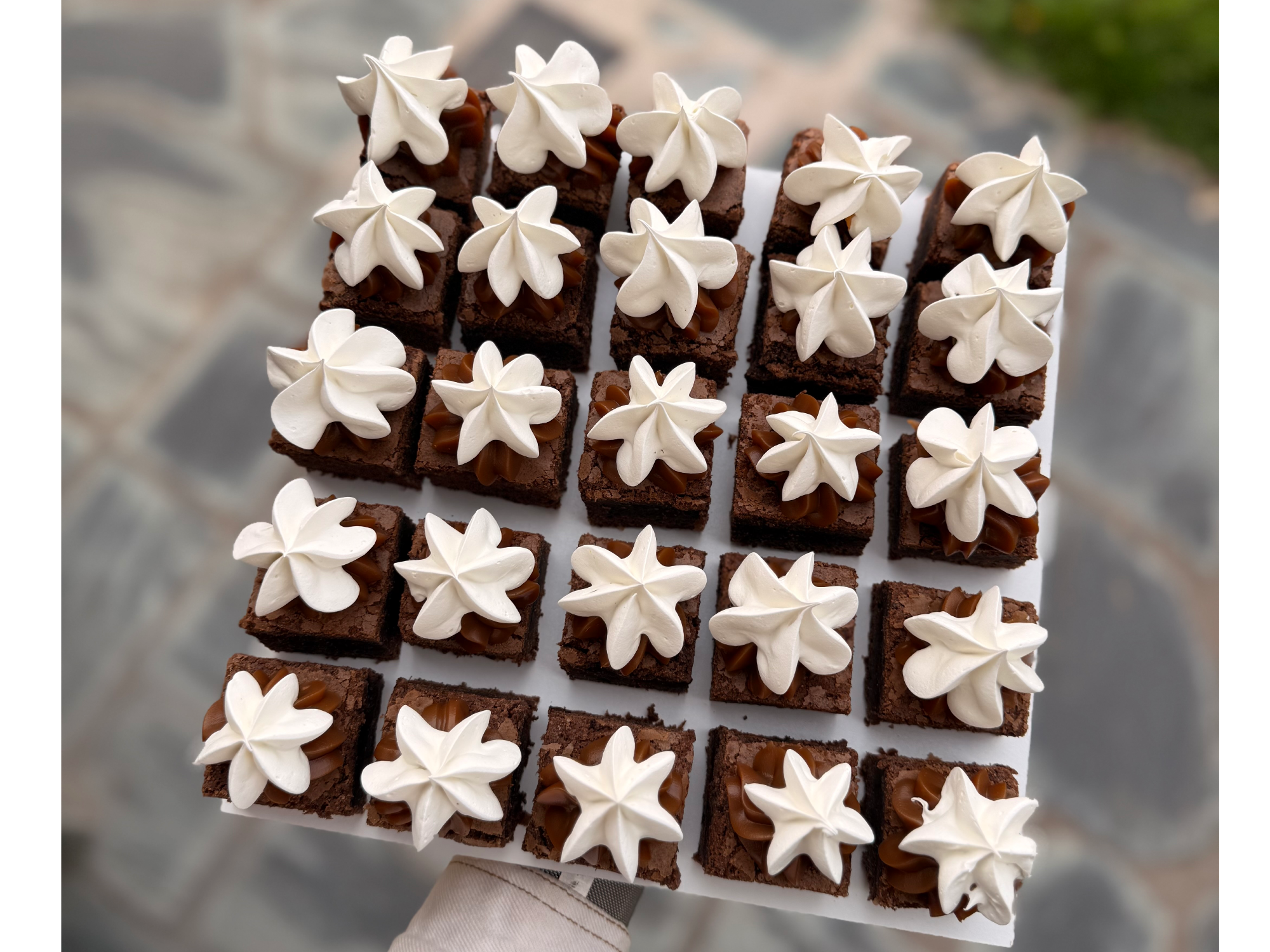 Brownie - Dulce de leche y merengue