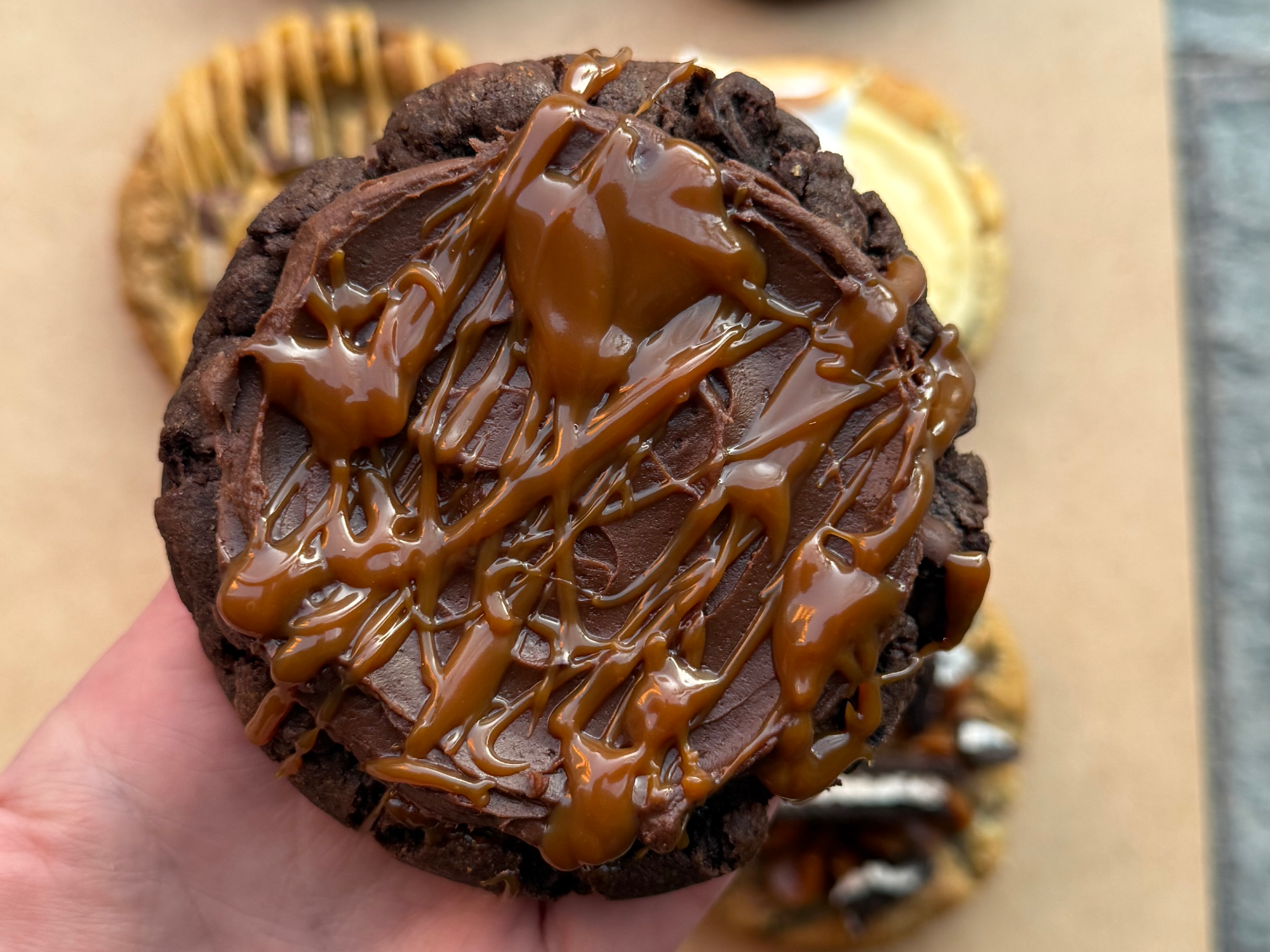 Chocó y dulce de leche