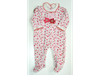 Pijama enterito plush floreado talle 2