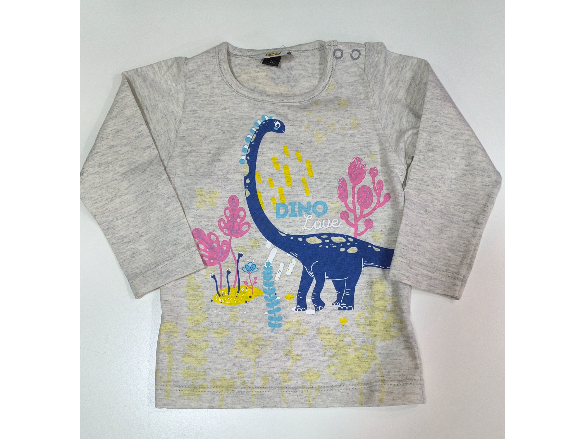Remera Dino talle 12 meses