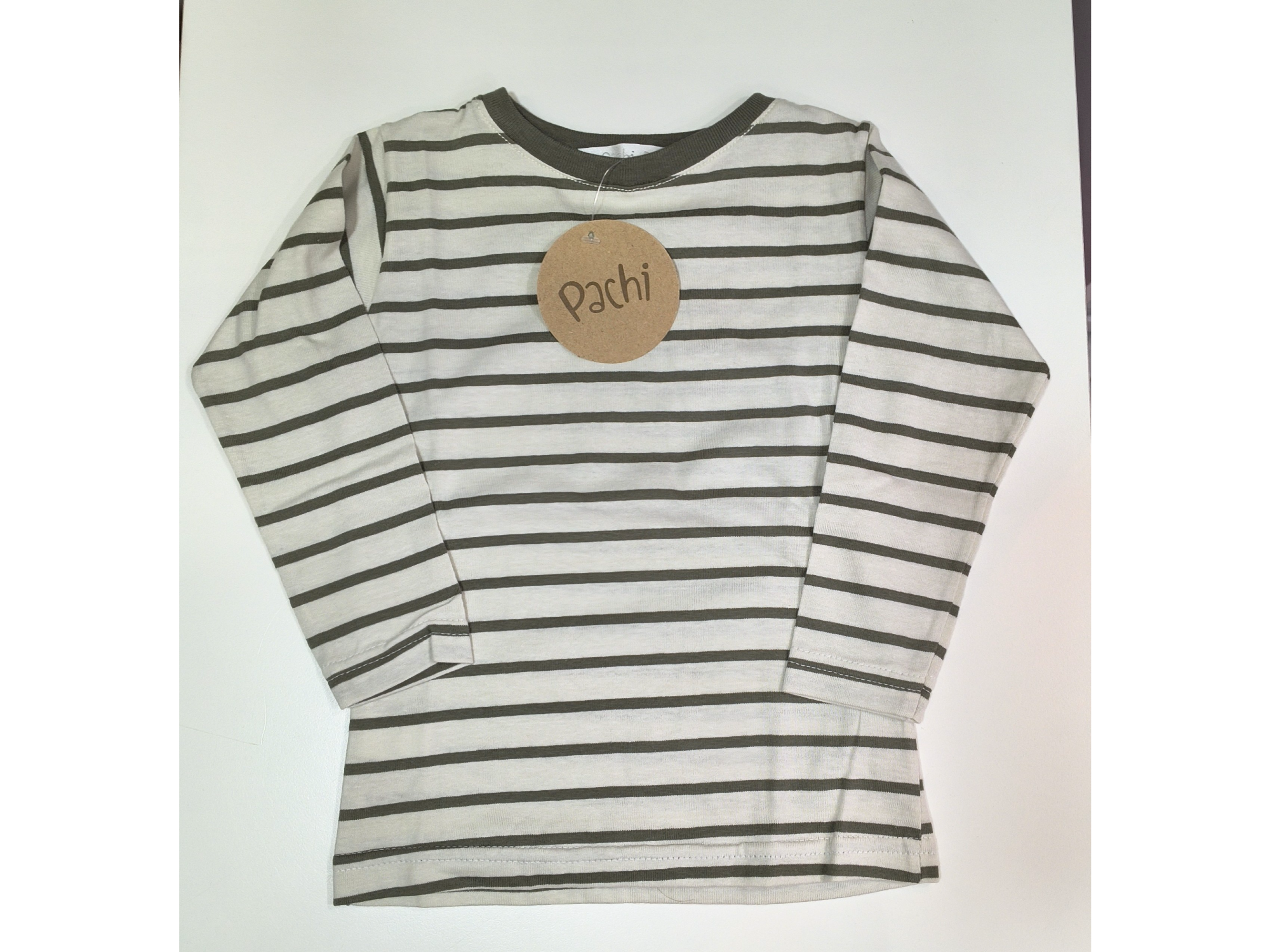 Remera rayada Pachi talle 18 meses