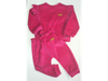Conjunto de plush fucsia talle 9 meses