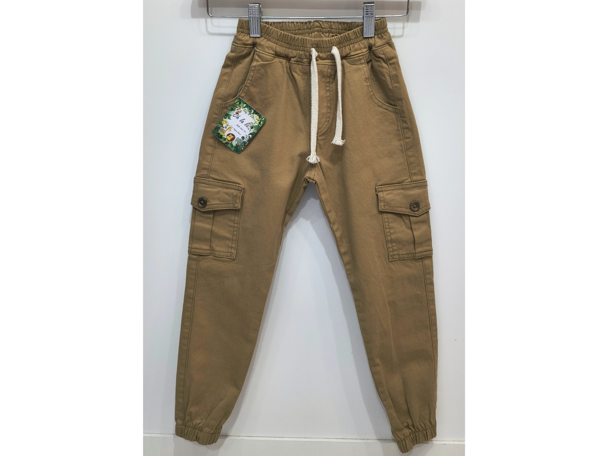 Pantalón cargo gabardina talle 8