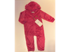 Osito de corderito fucsia talle 24 meses