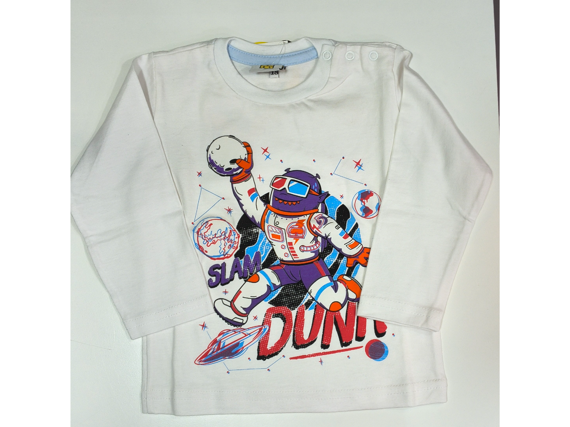 Remera space talle 18 meses