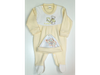 Pijama enterito natural talle 2