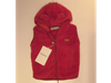 Chaleco corderito rojo, talle 18 meses