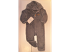 Osito corderito gris talle 24 meses