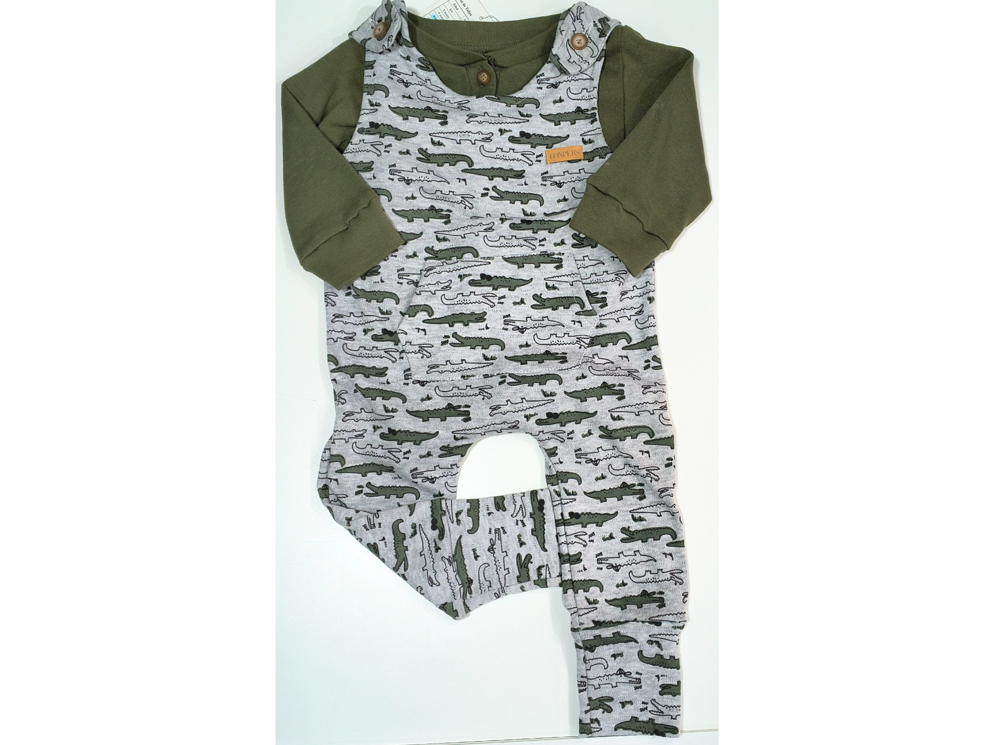 Duo verde Coco talle 9 meses