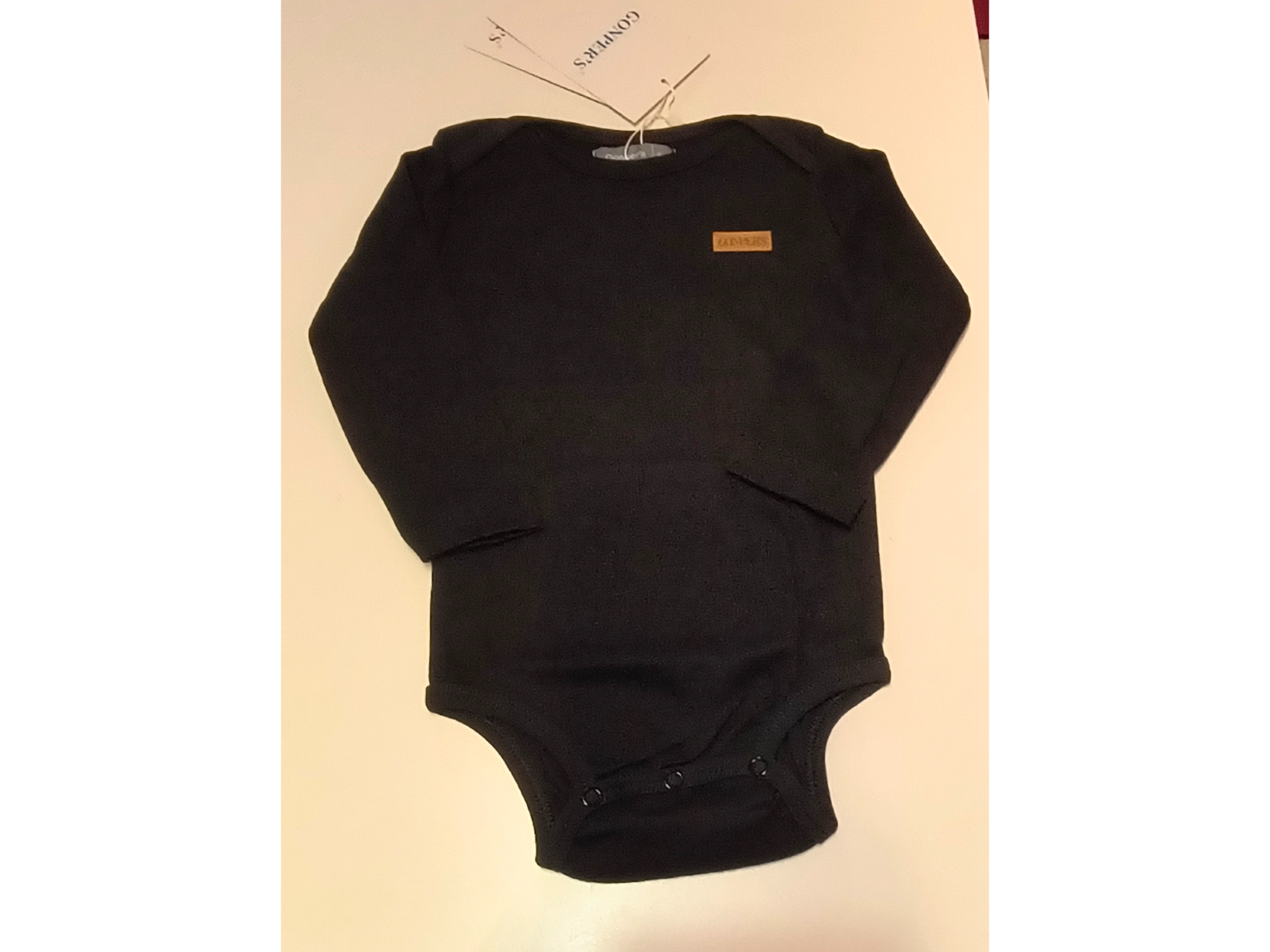 Body algodon liso 9 meses
