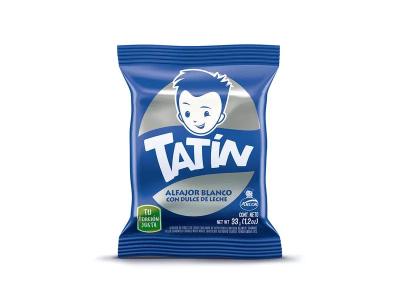 Alfajor Tatin Simple Blanco
