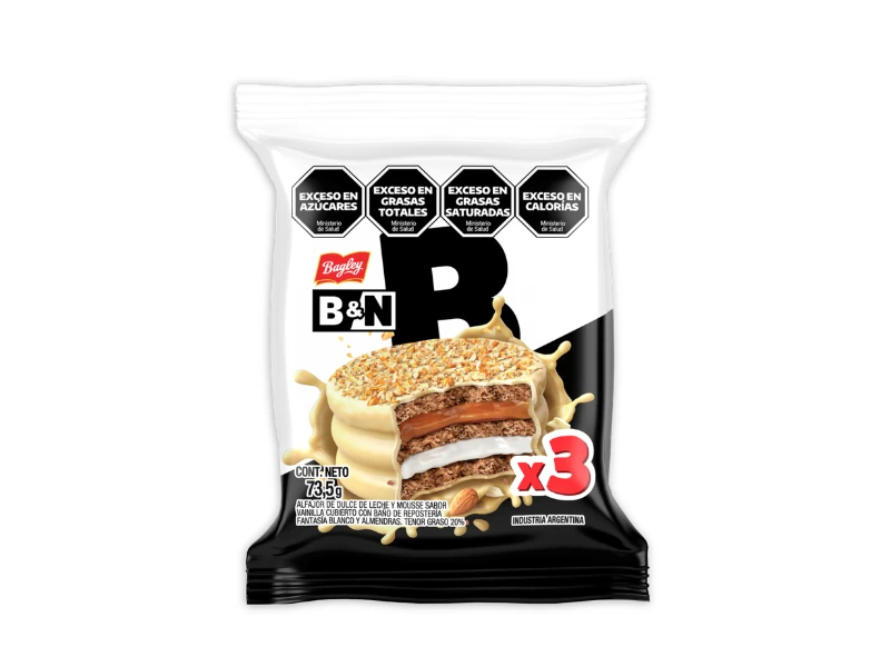 Alfajor Bagley Blanco