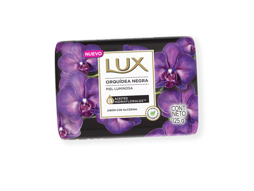 Jabón Lux orquídea negra