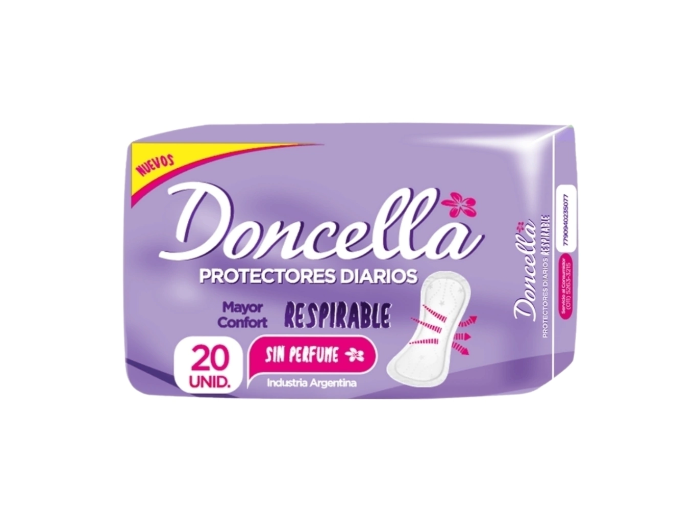 Protector Diario Doncella Respirable
