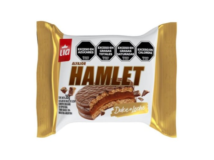 Alfajor Hamlet Dulce de Leche