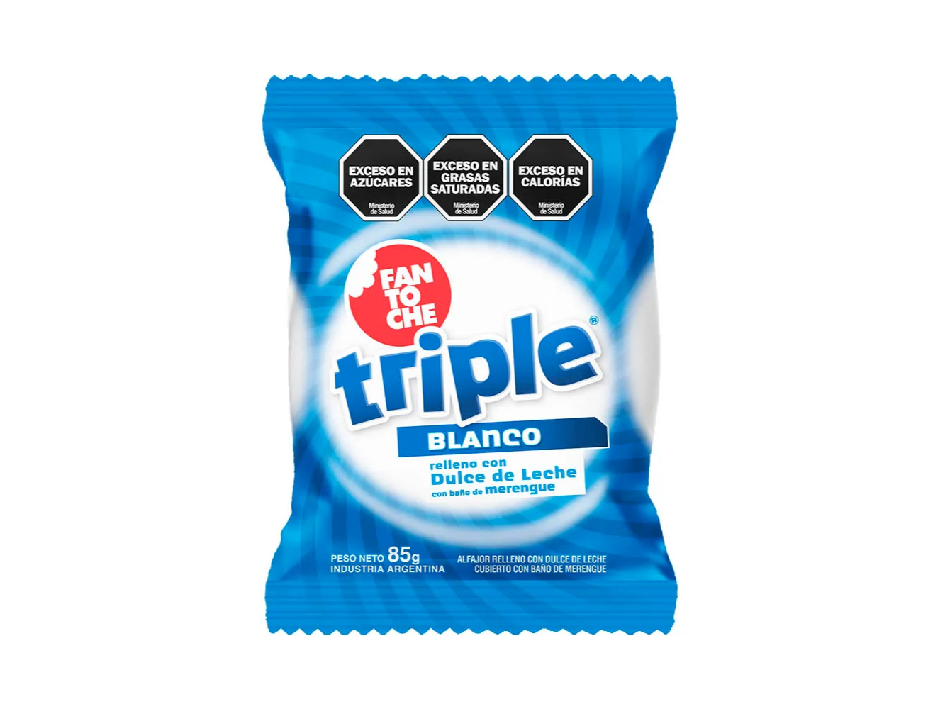 Alfajor Fantoche Triple Blanco