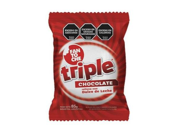 Alfajor Fantoche Triple Negro