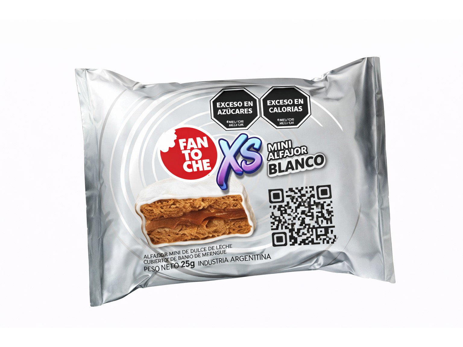 Alfajor Fantoche Mini XS Blanco