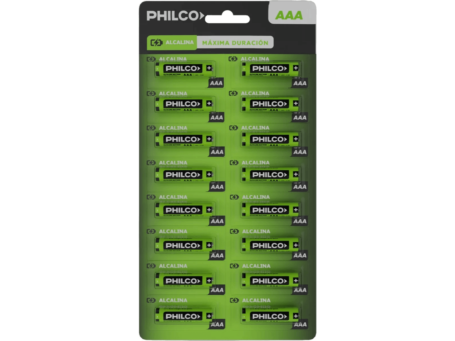 Pilas Philco AAA