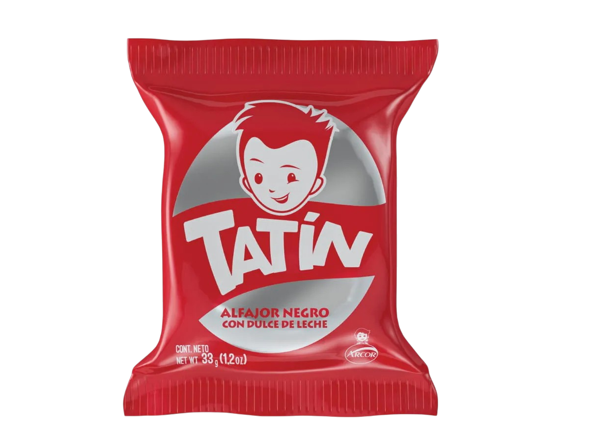 Alfajor Tatin Simple Negro