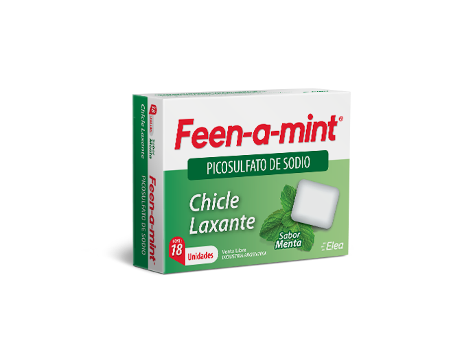 Chicle Laxante Feen a Mint