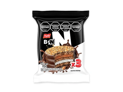Alfajor Bagley Negro