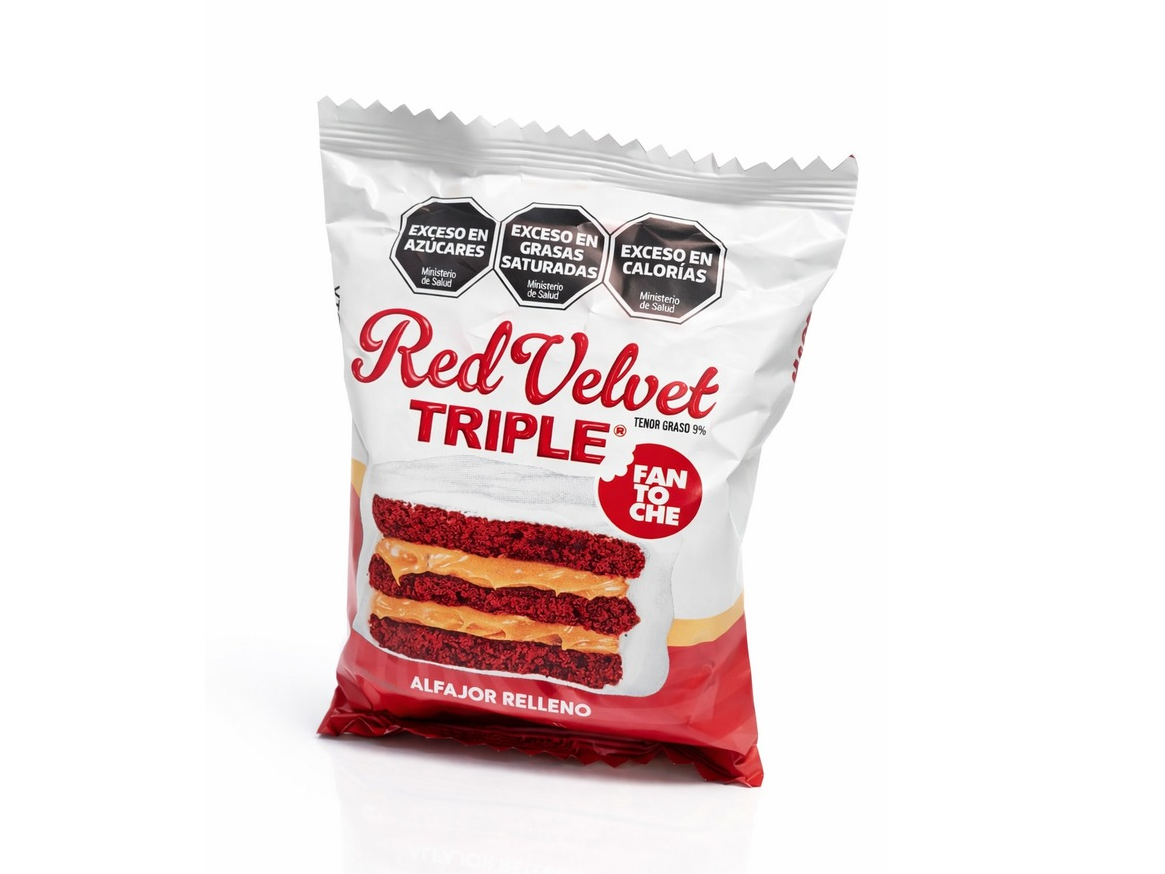 Alfajor Red Velvet Triple